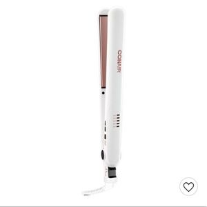 Conair White & Rose Gold Straightener